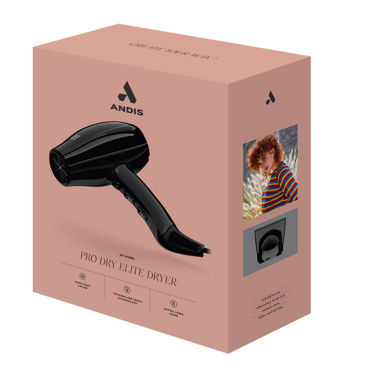Andis Pro Dry Elite 1875W Tourmaline Ionic Hair Dryer